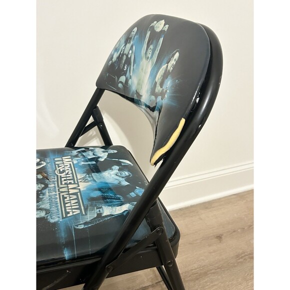 WWE Folding Chair Wrestlemania Showcase of the Immortals  Vintage Wrestlemania - The Showcase Of The Immortals Folding Chair